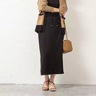 【ノーリーズソフィー/NOLLEY'S sophi】の《セットアップ対応》ウォッシャブルダブルサテンイージースカート ブラック|ID: prp329100004601550 ipo3291000000033341925