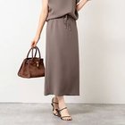 【ノーリーズソフィー/NOLLEY'S sophi】の《セットアップ対応》ウォッシャブルダブルサテンイージースカート ブラウン|ID: prp329100004601550 ipo3291000000033341929