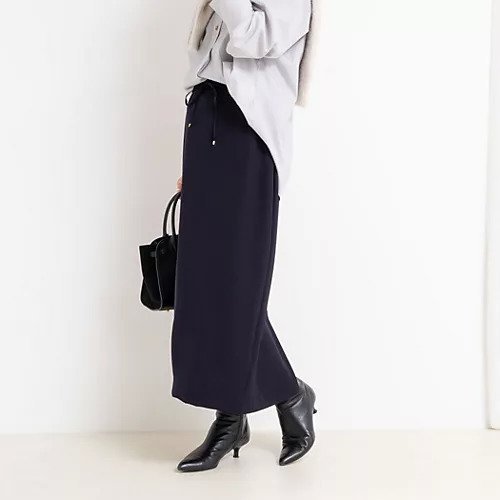 【ノーリーズソフィー/NOLLEY'S sophi】の《セットアップ対応》ウォッシャブルダブルサテンイージースカート インテリア・キッズ・メンズ・レディースファッション・服の通販 founy(ファニー) 　ファッション　Fashion　レディースファッション　Fashion for Women　セットアップ　Matching Sets　スカート・ミニ/ミディ/マキシ　Skirts / Mini, Midi & Maxi Skirts　2025年　2025　2025-2026秋冬・A/W　Autumn/Winter 2025–26 AW25–26　セットアップ　Set-Up, Coordinated Outfit　ネイビー|ID: prp329100004601550 ipo3291000000033937571