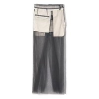 【チカ キサダ/CHIKA KISADA】のカシュクールチュールパンツ 人気、トレンドファッション・服の通販 founy(ファニー) ファッション Fashion レディースファッション Fashion for Women パンツ Pants & Trousers 2025年 2025 2025-2026秋冬・A/W Autumn/Winter 2025–26 AW25–26 カシュクール Wrap Design バランス Balance, Style Balance ポケット Pocket, Pocket Detail マニッシュ Mannish, Boyish ワーク Workwear, Utility Style |ID:prp329100004601552