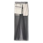 【チカ キサダ/CHIKA KISADA】のカシュクールチュールパンツ 人気、トレンドファッション・服の通販 founy(ファニー) ファッション Fashion レディースファッション Fashion for Women パンツ Pants & Trousers 2025年 2025 2025-2026秋冬・A/W Autumn/Winter 2025–26 AW25–26 カシュクール Wrap Design バランス Balance, Style Balance ポケット Pocket, Pocket Detail マニッシュ Mannish, Boyish ワーク Workwear, Utility Style thumbnail Gray|ID: prp329100004601552 ipo3291000000034366177