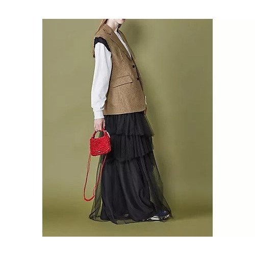 【チカ キサダ/CHIKA KISADA】のロングチュールパンツ 人気、トレンドファッション・服の通販 founy(ファニー) 　ファッション　Fashion　レディースファッション　Fashion for Women　パンツ　Pants & Trousers　2025年　2025　2025-2026秋冬・A/W　Autumn/Winter 2025–26 AW25–26　ワイド　Wide, Wide Fit　今季　This Season, Current Season　other-3|ID: prp329100004601554 ipo3291000000032716354