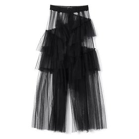 【チカ キサダ/CHIKA KISADA】 ロングチュールパンツ人気、トレンドファッション・服の通販 founy(ファニー) ファッション Fashion レディースファッション Fashion for Women パンツ Pants & Trousers 2025年 2025 2025-2026秋冬・A/W Autumn/Winter 2025–26 AW25–26 ワイド Wide, Wide Fit 今季 This Season, Current Season |ID:prp329100004601554