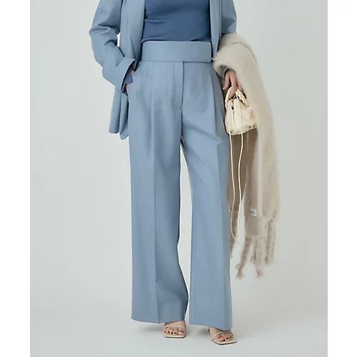 【カオス/Chaos】のオプサロントラウザーパンツ 人気、トレンドファッション・服の通販 founy(ファニー) 　ファッション　Fashion　レディースファッション　Fashion for Women　パンツ　Pants & Trousers　おすすめ　Recommended / Our Picks　ジャケット　Jacket, Outerwear　ストレート　Straight, Straight Cut　セットアップ　Set-Up, Coordinated Outfit　センター　Center, Center Line　フロント　Front, Front Design　ワイド　Wide, Wide Fit　 other-1|ID: prp329100004601556 ipo3291000000034716356