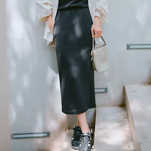 【コグ ザビッグスモーク/COGTHEBIGSMOKE】のFIA SKIRT 人気、トレンドファッション・服の通販 founy(ファニー) 　ファッション　Fashion　レディースファッション　Fashion for Women　スカート　Skirts　エアリー　Airy Texture　ストレッチ　Stretch, Stretchy Fabric　ストレート　Straight, Straight Cut　スリム　Slim, Slim Fit　ドローストリング　Drawstring, Pull Cord　パッチ　Patch, Appliqué　フォルム　Silhouette, Form　ペンシル　Pencil, Pencil Skirt　ポケット　Pocket, Pocket Detail　エレガント 上品　Elegant　other-2|ID: prp329100004601559 ipo3291000000033869415