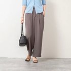 【ノーリーズソフィー/NOLLEY'S sophi】の《セットアップ対応》ウォッシャブルダブルクロスサテンイージーワイドパンツ 人気、トレンドファッション・服の通販 founy(ファニー) ファッション Fashion レディースファッション Fashion for Women セットアップ Matching Sets レディースパンツ・ボトムス Pants & Trousers / Bottoms 2025年 2025 2025-2026秋冬・A/W Autumn/Winter 2025–26 AW25–26 セットアップ Set-Up, Coordinated Outfit thumbnail ブラウン|ID: prp329100004601569 ipo3291000000032716439
