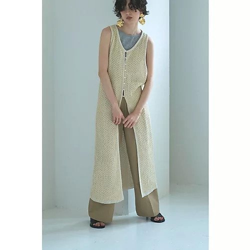 【マージュール/marjour】の2WAY GILET ONEPIECE インテリア・キッズ・メンズ・レディースファッション・服の通販 founy(ファニー) https://founy.com/ ファッション Fashion レディースファッション Fashion for Women アウター Coat / Outerwear Collection トップス・カットソー Cut & Sew Tops ベスト&ジレ / 重ね着スタイル Vests & Gilets インナー Innerwear キャミ Camisole, Cami Top サマー Summer, Summer Style ストレッチ Stretch, Stretchy Fabric タンク Tank Top, Sleeveless Top デニム Denim, Jeans Material ハーフ Half, Half-Length ボトム Bottoms, Lower Wear ポケット Pocket, Pocket Detail ミックス Mix, Mixed Style ワイド Wide, Wide Fit 夏 Summer |ID: prp329100004601578 ipo3291000000032716475
