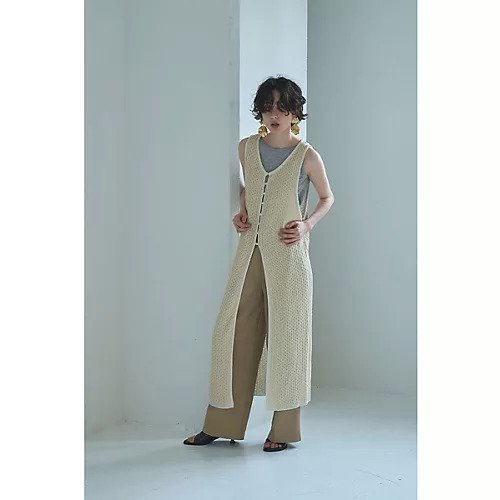 【マージュール/marjour】の2WAY GILET ONEPIECE 人気、トレンドファッション・服の通販 founy(ファニー) 　ファッション　Fashion　レディースファッション　Fashion for Women　アウター　Coat / Outerwear Collection　トップス・カットソー　Cut & Sew Tops　ベスト&ジレ / 重ね着スタイル　Vests & Gilets　インナー　Innerwear　キャミ　Camisole, Cami Top　サマー　Summer, Summer Style　ストレッチ　Stretch, Stretchy Fabric　タンク　Tank Top, Sleeveless Top　デニム　Denim, Jeans Material　ハーフ　Half, Half-Length　ボトム　Bottoms, Lower Wear　ポケット　Pocket, Pocket Detail　ミックス　Mix, Mixed Style　ワイド　Wide, Wide Fit　夏　Summer　other-2|ID: prp329100004601578 ipo3291000000032716480