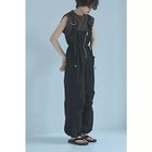 【マージュール/marjour】のNYLON ZIP SALOPETTE BLACK|ID: prp329100004601587 ipo3291000000032716518