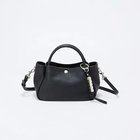 【トプカピ/TOPKAPI】の【Breath TOPKAPI】シュリンクレザー ショルダー付き ミニ トートバッグ / チャーム付き ブラック|ID: prp329100004601597 ipo3291000000032716566