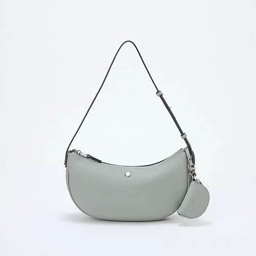 【トプカピ/TOPKAPI】の【Breath TOPKAPI】シュリンクレザー ハーフムーン ショルダーバッグ / チャーム付き 人気、トレンドファッション・服の通販 founy(ファニー) 　ファッション　Fashion　レディースファッション　Fashion for Women　チャーム　Charm, Pendant　ハーフ　Half, Half-Length　フォルム　Silhouette, Form　ポケット　Pocket, Pocket Detail　ラップ　Wrap, Wrap Design　 other-1|ID: prp329100004601614 ipo3291000000032716653