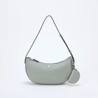 【トプカピ/TOPKAPI】の【Breath TOPKAPI】シュリンクレザー ハーフムーン ショルダーバッグ / チャーム付き 人気、トレンドファッション・服の通販 founy(ファニー) ファッション Fashion レディースファッション Fashion for Women チャーム Charm, Pendant ハーフ Half, Half-Length フォルム Silhouette, Form ポケット Pocket, Pocket Detail ラップ Wrap, Wrap Design thumbnail グリーングレー|ID: prp329100004601614 ipo3291000000032716655