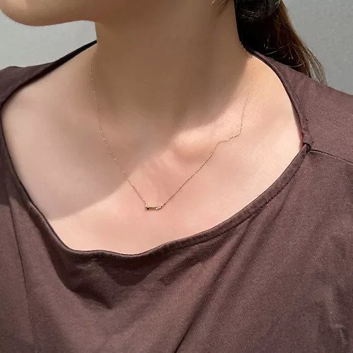 【フィービィー/phoebe】の【金属アレルギー対応】ストレートバービジューネックレス シャンパンゴールド 人気、トレンドファッション・服の通販 founy(ファニー) 　ファッション　Fashion　レディースファッション　Fashion for Women　ジュエリー　Jewelry　ネックレス　Necklaces & Pendants　アクセサリー　Fashion Accessories　イエロー　Yellow　コレクション　Collection, Seasonal Line　シルバー　Silver, Metallic Silver　シンプル　Simple, Minimal　ジュエリー　Jewelry, Accessories　ストレート　Straight, Straight Cut　ストーン　Stone, Gem-Like　デコルテ　Décolleté, Neckline　ネックレス　Necklace, Pendant Necklace　フォルム　Silhouette, Form　ベーシック　Basic, Essential　メタル　Metal, Metal Parts　モチーフ　Motif, Design Theme　ローズ　Rose, Rose Motif　エレガント 上品　Elegant　other-2|ID: prp329100004601639 ipo3291000000032716857