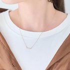 【フィービィー/phoebe】の【金属アレルギー対応】ストレートバービジューネックレス シャンパンゴールド シャンパンベージュ|ID: prp329100004601639 ipo3291000000034504846