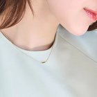 【フィービィー/phoebe】の【金属アレルギー対応】ストレートバービジューネックレス ゴールド|ID: prp329100004601641 ipo3291000000032716869