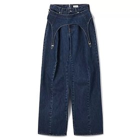 【チカ キサダ/CHIKA KISADA】のデニム 人気、トレンドファッション・服の通販 founy(ファニー) ファッション Fashion レディースファッション Fashion for Women 2025年 2025 2025-2026秋冬・A/W Autumn/Winter 2025–26 AW25–26 デニム Denim, Jeans Material ポケット Pocket, Pocket Detail メタル Metal, Metal Parts |ID:prp329100004601654