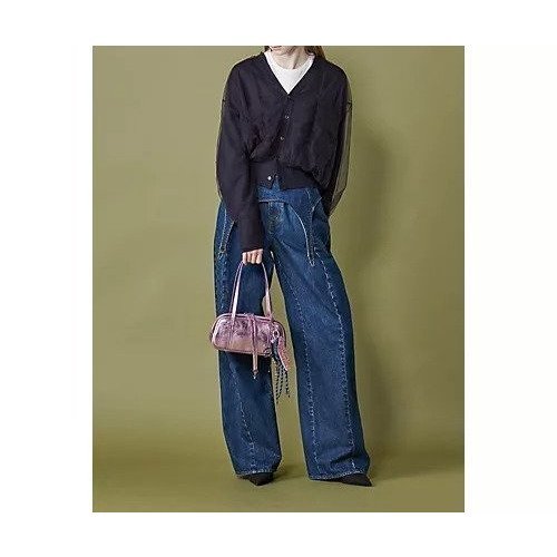 【チカ キサダ/CHIKA KISADA】のデニム 人気、トレンドファッション・服の通販 founy(ファニー) 　ファッション　Fashion　レディースファッション　Fashion for Women　2025年　2025　2025-2026秋冬・A/W　Autumn/Winter 2025–26 AW25–26　デニム　Denim, Jeans Material　ポケット　Pocket, Pocket Detail　メタル　Metal, Metal Parts　other-2|ID: prp329100004601654 ipo3291000000032716988