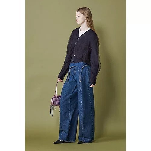 【チカ キサダ/CHIKA KISADA】のデニム 人気、トレンドファッション・服の通販 founy(ファニー) 　ファッション　Fashion　レディースファッション　Fashion for Women　2025年　2025　2025-2026秋冬・A/W　Autumn/Winter 2025–26 AW25–26　デニム　Denim, Jeans Material　ポケット　Pocket, Pocket Detail　メタル　Metal, Metal Parts　other-3|ID: prp329100004601654 ipo3291000000032716991