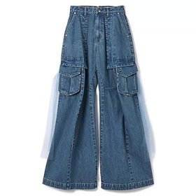 【チカ キサダ/CHIKA KISADA】のチュールデニム 人気、トレンドファッション・服の通販 founy(ファニー) ファッション Fashion レディースファッション Fashion for Women 2025年 2025 2025-2026秋冬・A/W Autumn/Winter 2025–26 AW25–26 おすすめ Recommended / Our Picks スカーフ Scarf, Neckwear チャーム Charm, Pendant チュール Tulip, Tulip Motif デニム Denim, Jeans Material ポケット Pocket, Pocket Detail |ID:prp329100004601656
