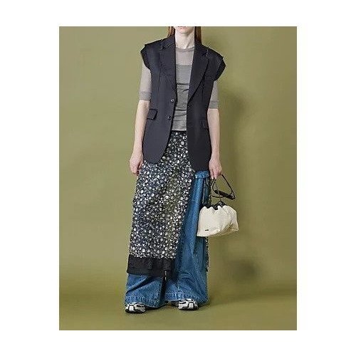 【チカ キサダ/CHIKA KISADA】のスリーブレスジャケット 人気、トレンドファッション・服の通販 founy(ファニー) 　ファッション　Fashion　レディースファッション　Fashion for Women　アウター　Coat / Outerwear Collection　レディースジャケット・軽アウター　Jackets　2025年　2025　2025-2026秋冬・A/W　Autumn/Winter 2025–26 AW25–26　クラシック　Classic, Timeless Style　クラッシュ　Distressed, Crashed Style　テーラード　Tailored, Tailored Fit　other-2|ID: prp329100004601661 ipo3291000000032717034