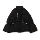 【チカ キサダ/CHIKA KISADA】のダウンジャケット 人気、トレンドファッション・服の通販 founy(ファニー) ファッション Fashion レディースファッション Fashion for Women アウター Coat / Outerwear Collection レディースジャケット・軽アウター Jackets 2025年 2025 2025-2026秋冬・A/W Autumn/Winter 2025–26 AW25–26 ジップ Zip, Zipper ジャケット Jacket, Outerwear ダウン Down, Puffer チュール Tulip, Tulip Motif ドローコード Drawcord, Drawstring Cord フロント Front, Front Design thumbnail Black|ID: prp329100004601668 ipo3291000000034367258