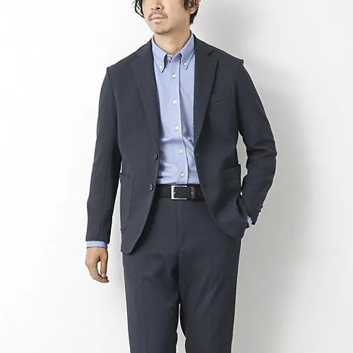 【ノーリーズ グッドマン/NOLLEY'S goodman / MEN】の《ビジカジ/セットアップ対応》【尾州】先染めハニカムイージーJK 25AW 人気、トレンドファッション・服の通販 founy(ファニー) 　ファッション　Fashion　メンズファッション　Fashion for Men　セットアップ　Matching Sets　2025年　2025　2025-2026秋冬・A/W　Autumn/Winter 2025–26 AW25–26　シェイプ　Shape, Slim Fit　セットアップ　Set-Up, Coordinated Outfit　ドレス　Dress, One-Piece　ビジネス 仕事 通勤　Business / Work / Commuting　フロント　Front, Front Design　ポケット　Pocket, Pocket Detail　other-3|ID: prp329100004601683 ipo3291000000033356549