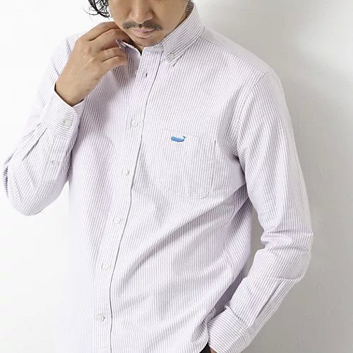 【ノーリーズ グッドマン/NOLLEY'S goodman / MEN】のTRADITIONAL OXクジラBD 25AW インテリア・キッズ・メンズ・レディースファッション・服の通販 founy(ファニー) https://founy.com/ ファッション Fashion メンズファッション Fashion for Men インナー Innerwear クラシカル Classical, Vintage-Inspired クール Cool, Chic ジャケット Jacket, Outerwear ダウン Down, Puffer デニム Denim, Jeans Material 定番 Standard, Basic Item パッチ Patch, Appliqué フロント Front, Front Design ポケット Pocket, Pocket Detail ワンポイント One Point, Statement Accent エレガント 上品 Elegant 2025年 2025 2025-2026秋冬・A/W Autumn/Winter 2025–26 AW25–26 |ID: prp329100004601686 ipo3291000000032717263
