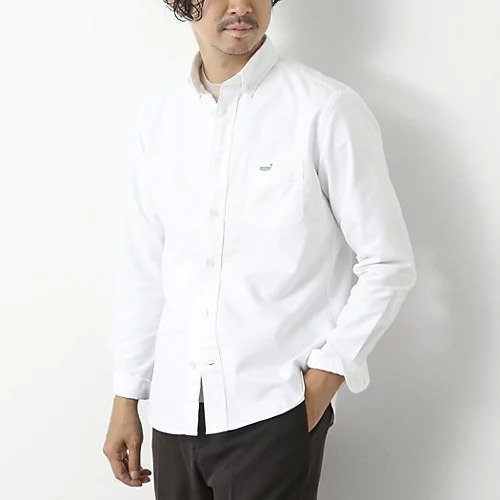 【ノーリーズ グッドマン/NOLLEY'S goodman / MEN】のTRADITIONAL OXクジラBD 25AW 人気、トレンドファッション・服の通販 founy(ファニー) 　ファッション　Fashion　メンズファッション　Fashion for Men　インナー　Innerwear　クラシカル　Classical, Vintage-Inspired　クール　Cool, Chic　ジャケット　Jacket, Outerwear　ダウン　Down, Puffer　デニム　Denim, Jeans Material　定番　Standard, Basic Item　パッチ　Patch, Appliqué　フロント　Front, Front Design　ポケット　Pocket, Pocket Detail　ワンポイント　One Point, Statement Accent　エレガント 上品　Elegant　2025年　2025　2025-2026秋冬・A/W　Autumn/Winter 2025–26 AW25–26　other-3|ID: prp329100004601686 ipo3291000000033462797