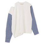 【リトコフスカヤ/LITKOVSKA】のREVERSIBLE DOUBLE COTTON LONGSLEEVE WHITE/MULTICOLORED|ID: prp329100004601762 ipo3291000000035435361