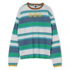 【ヤンヤン/YANYAN】のLINEN STRIPE LS PULLOVER 人気、トレンドファッション・服の通販 founy(ファニー) ファッション Fashion レディースファッション Fashion for Women トップス・カットソー Cut & Sew Tops カジュアルプルオーバー・ニットトップス Pullovers & Knit Tops / Casual Pullovers 2025年 2025 2025-2026秋冬・A/W Autumn/Winter 2025–26 AW25–26 フラワー Flower, Floral ボーダー Border, Stripe リネン Linen, Linen Fabric thumbnail DENIM/PEPPERMINT/WHITE MULTI|ID: prp329100004601771 ipo3291000000035598110