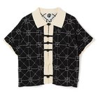 【ヤンヤン/YANYAN】のJUNE SHORT SLEEVE SHIRT BLACK|ID: prp329100004601772 ipo3291000000035905444