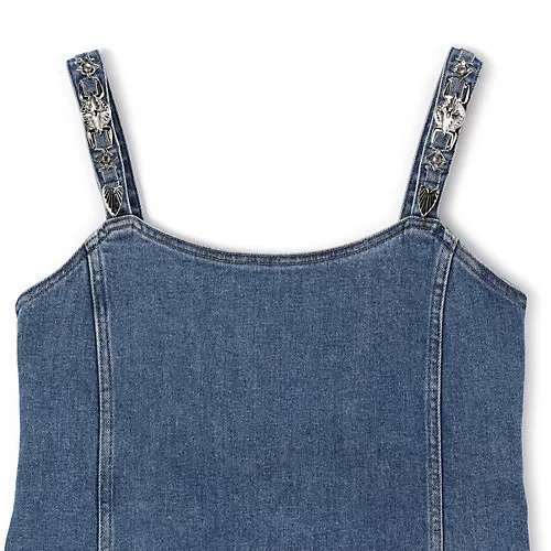 【トーガ トゥ/TOGA TOO】のDenim bustier 人気、トレンドファッション・服の通販 founy(ファニー) 　ファッション　Fashion　レディースファッション　Fashion for Women　トップス・カットソー　Cut & Sew Tops　ビスチェ　Bustiers & Corset Tops / Layered Bustier Style　2025年　2025　2025-2026秋冬・A/W　Autumn/Winter 2025–26 AW25–26　ウエスタン　Western Style　ジップ　Zip, Zipper　バランス　Balance, Style Balance　洗える　Machine Washable　other-3|ID: prp329100004601776 ipo3291000000035918055