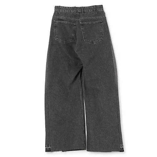 【その他のブランド/Other】のMID-RISE WIDE-LEG JEANS 人気、トレンドファッション・服の通販 founy(ファニー) 　ファッション　Fashion　レディースファッション　Fashion for Women　2025年　2025　2025-2026秋冬・A/W　Autumn/Winter 2025–26 AW25–26　デニム　Denim, Jeans Material　パターン　Pattern, Design Print　ポケット　Pocket, Pocket Detail　リメイク　Remake, Reconstructed　ワイド　Wide, Wide Fit　other-2|ID: prp329100004601781 ipo3291000000032718127