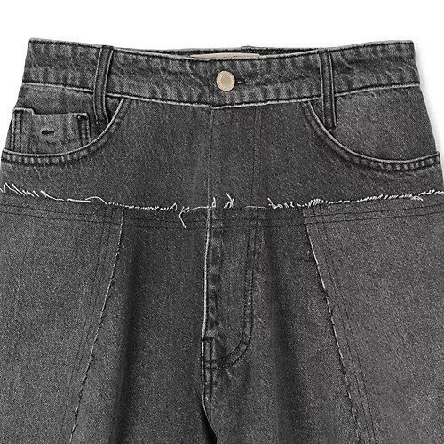 【その他のブランド/Other】のMID-RISE WIDE-LEG JEANS 人気、トレンドファッション・服の通販 founy(ファニー) 　ファッション　Fashion　レディースファッション　Fashion for Women　2025年　2025　2025-2026秋冬・A/W　Autumn/Winter 2025–26 AW25–26　デニム　Denim, Jeans Material　パターン　Pattern, Design Print　ポケット　Pocket, Pocket Detail　リメイク　Remake, Reconstructed　ワイド　Wide, Wide Fit　other-3|ID: prp329100004601781 ipo3291000000032718128