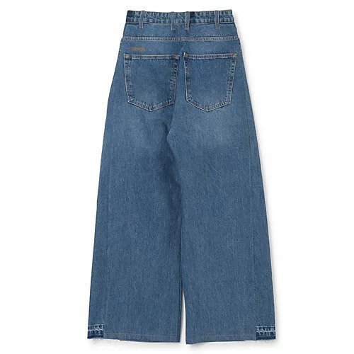 【その他のブランド/Other】のMID-RISE WIDE-LEG JEANS 人気、トレンドファッション・服の通販 founy(ファニー) 　ファッション　Fashion　レディースファッション　Fashion for Women　2025年　2025　2025-2026秋冬・A/W　Autumn/Winter 2025–26 AW25–26　デニム　Denim, Jeans Material　バランス　Balance, Style Balance　ポケット　Pocket, Pocket Detail　リメイク　Remake, Reconstructed　ワイド　Wide, Wide Fit　other-2|ID: prp329100004601782 ipo3291000000032718135