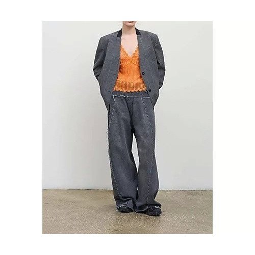 【リトコフスカヤ/LITKOVSKA】のMID-RISE WIDE-LEG JEANS 人気、トレンドファッション・服の通販 founy(ファニー) 　ファッション　Fashion　レディースファッション　Fashion for Women　送料無料　Free Shipping　2025年　2025　2025-2026秋冬・A/W　Autumn/Winter 2025–26 AW25–26　デニム　Denim, Jeans Material　バランス　Balance, Style Balance　ポケット　Pocket, Pocket Detail　リメイク　Remake, Reconstructed　ワイド　Wide, Wide Fit　other-3|ID: prp329100004601782 ipo3291000000033246463