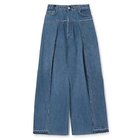 【リトコフスカヤ/LITKOVSKA】のMID-RISE WIDE-LEG JEANS 人気、トレンドファッション・服の通販 founy(ファニー) ファッション Fashion レディースファッション Fashion for Women 2025年 2025 2025-2026秋冬・A/W Autumn/Winter 2025–26 AW25–26 デニム Denim, Jeans Material バランス Balance, Style Balance ポケット Pocket, Pocket Detail リメイク Remake, Reconstructed ワイド Wide, Wide Fit thumbnail NAVY BLUE|ID: prp329100004601782 ipo3291000000034366197