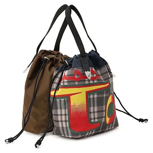 【トーガ トゥ/TOGA TOO】のPrint drawstring bag 人気、トレンドファッション・服の通販 founy(ファニー) 　ファッション　Fashion　レディースファッション　Fashion for Women　バッグ　Bags　2025年　2025　2025-2026秋冬・A/W　Autumn/Winter 2025–26 AW25–26　ウエスタン　Western Style　other-2|ID: prp329100004601790 ipo3291000000032718194