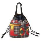 【トーガ トゥ/TOGA TOO】のPrint drawstring bag GRAY|ID: prp329100004601790 ipo3291000000034366575