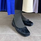 【エンチャンテッド/enchanted】の【晴雨兼用】スクエアトゥバレエシューズ ブラック|ID: prp329100004601794 ipo3291000000034604591