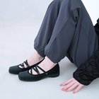 【エンチャンテッド/enchanted】の【晴雨兼用】ルートエラスティックスクエアトゥシューズ ブラック|ID: prp329100004601795 ipo3291000000034604607