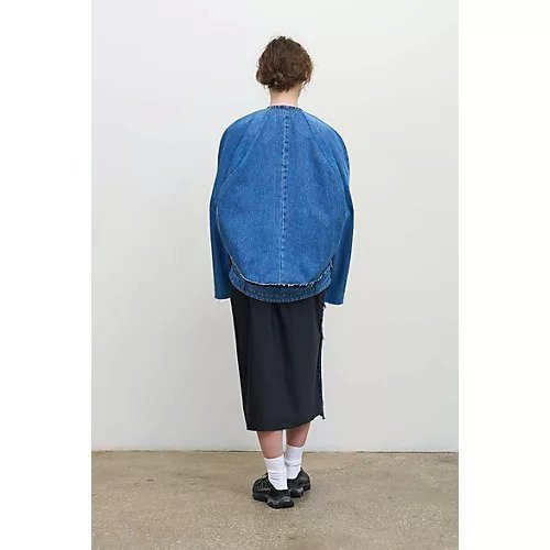 【リトコフスカヤ/LITKOVSKA】のDENIM UTILITY BOMBER JAKET 人気、トレンドファッション・服の通販 founy(ファニー)  ファッション Fashion レディースファッション Fashion for Women 2025年 2025 2025-2026秋冬・A/W Autumn/Winter 2025–26 AW25–26 ジャケット Jacket, Outerwear デニム Denim, Jeans Material other-2|ID: prp329100004601801 ipo3291000000034367155