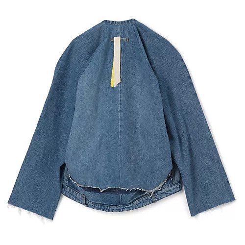【リトコフスカヤ/LITKOVSKA】のDENIM UTILITY BOMBER JAKET 人気、トレンドファッション・服の通販 founy(ファニー)  ファッション Fashion レディースファッション Fashion for Women 2025年 2025 2025-2026秋冬・A/W Autumn/Winter 2025–26 AW25–26 ジャケット Jacket, Outerwear デニム Denim, Jeans Material other-3|ID: prp329100004601801 ipo3291000000034367156