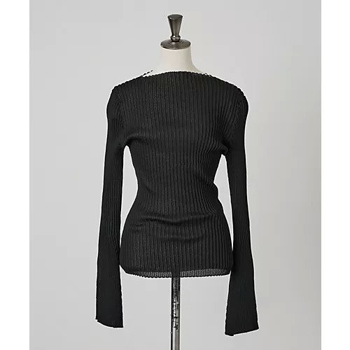 【カオス/Chaos】のチャイリブニット インテリア・キッズ・メンズ・レディースファッション・服の通販 founy(ファニー) 　ファッション　Fashion　レディースファッション　Fashion for Women　トップス・カットソー　Cut & Sew Tops　ニット　Knit Tops & Sweaters　シルク　Silk, 100% Silk　ジャケット　Jacket, Outerwear　ミックス　Mix, Mixed Style　ワイドリブ　Wide Rib, Wide Ribbed Knit　エレガント 上品　Elegant　ブラック|ID: prp329100004602838 ipo3291000000032732534