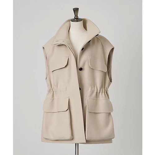 【カオス/Chaos】のスーペリヤヌスベスト インテリア・キッズ・メンズ・レディースファッション・服の通販 founy(ファニー) 　ファッション　Fashion　レディースファッション　Fashion for Women　アウター　Coat / Outerwear Collection　トップス・カットソー　Cut & Sew Tops　ベスト&ジレ / 重ね着スタイル　Vests & Gilets　冬　Winter / This Winter　ジャケット　Jacket, Outerwear　スタンド　Stand Collar, Upright Stand　ドロップ　Drop Shoulder, Dropped Style　ブルゾン　Blouson, Bomber Jacket　ベスト　Vest, Waistcoat　A/W・秋冬　Autumn/Winter　シロクマ|ID: prp329100004602839 ipo3291000000032732540
