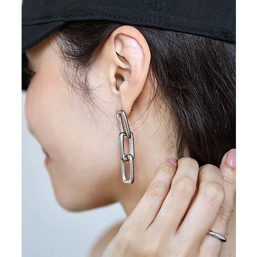 【スタイルデリ/STYLE DELI】のスイングチェーンピアス 人気、トレンドファッション・服の通販 founy(ファニー) ファッション Fashion レディースファッション Fashion for Women スクエア Square, Square Shape フォルム Silhouette, Form other-3|ID: prp329100004603487 ipo3291000000032745729