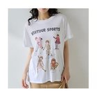 【ウィムガゼット/Whim Gazette】の【UNFORTUNATE PORTRAIT】Wintour Sports TEE ホワイト|ID: prp329100004604747 ipo3291000000032769144