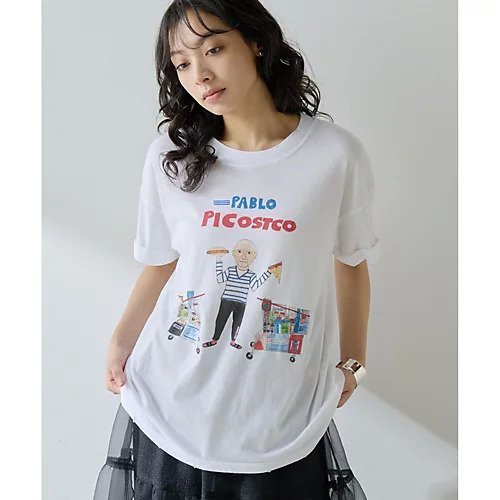 【ウィムガゼット/Whim Gazette】の【UNFORTUNATE PORTRAIT】Pablo Piccostco T 人気、トレンドファッション・服の通販 founy(ファニー) 　ファッション　Fashion　レディースファッション　Fashion for Women　イラスト　Illustration　インナー　Innerwear　カーディガン　Cardigan, Knitwear　キャラクター　Character, Licensed Characters　ジャケット　Jacket, Outerwear　ダメージ　Distressed, Destroyed　プリント　Print, Printed Pattern　おすすめ　Recommended / Our Picks　2025年　2025　2025春夏・S/S　Spring/Summer 2025 SS25　other-3|ID: prp329100004604748 ipo3291000000032769160