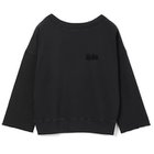 【スアデオ/suadeo】のボートネックロゴスウェット ブラック|ID:prp329100004604749