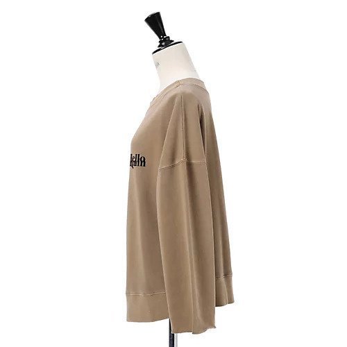 【スアデオ/suadeo】のボートネックロゴスウェット 人気、トレンドファッション・服の通販 founy(ファニー) 　ファッション　Fashion　レディースファッション　Fashion for Women　トップス・カットソー　Cut & Sew Tops　レディースパーカー・カジュアルフーディー　Casual Hoodies & Sweatshirts　スウェット・クルーネックトップス　Sweatshirts & Crewnecks / Relaxed Fit Sweat Tops　デコルテ　Décolleté, Neckline　ワイド　Wide, Wide Fit　洗える　Machine Washable　other-2|ID: prp329100004604749 ipo3291000000032769173